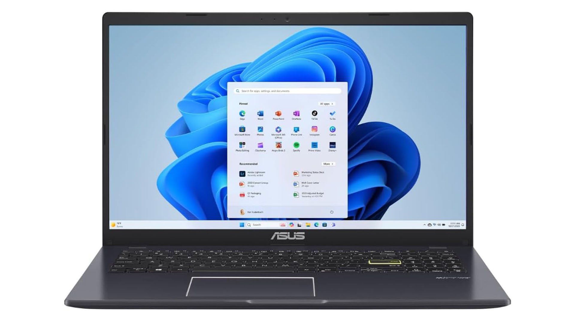 asus vivobook go slim laptop